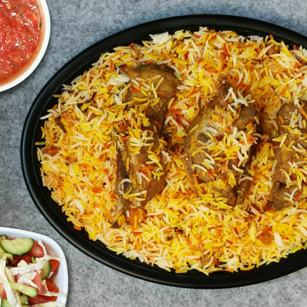 برياني لحم 3 قطع