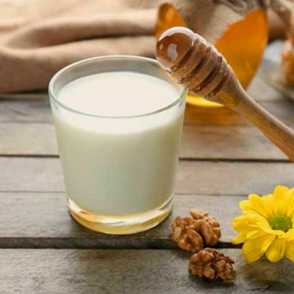موز  وحليب وعسل